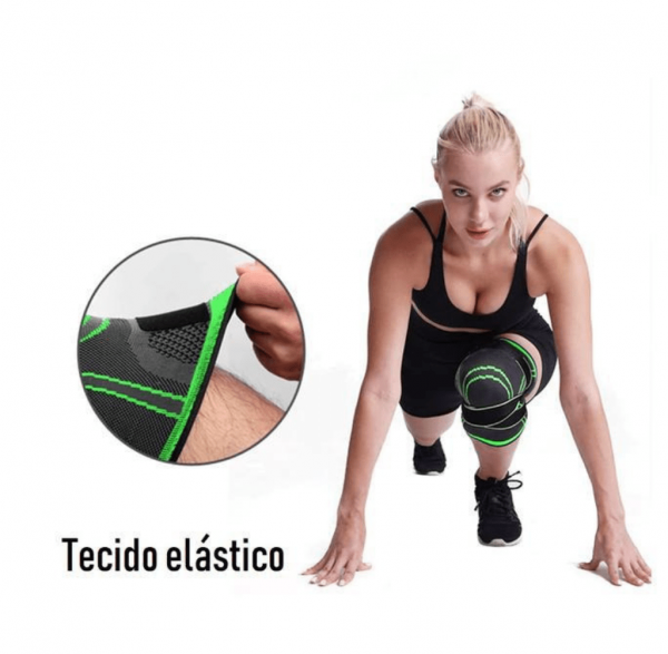 Joelheira de Compressão Articular com Ajuste