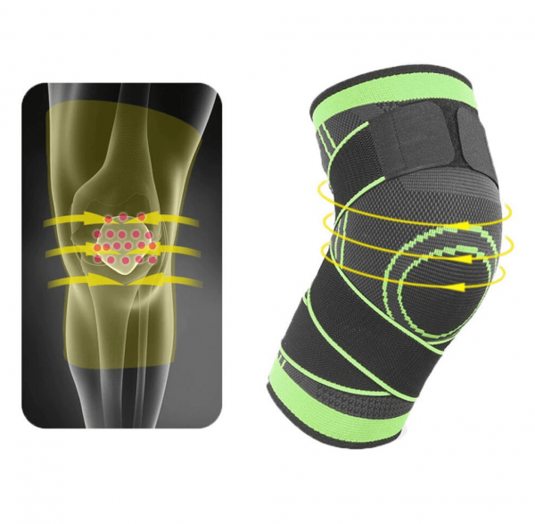 Joelheira de Compressão Articular com Ajuste